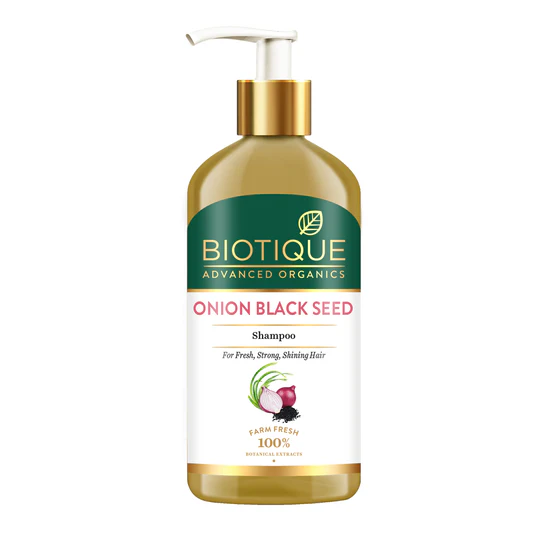 Onion black seed shampoo